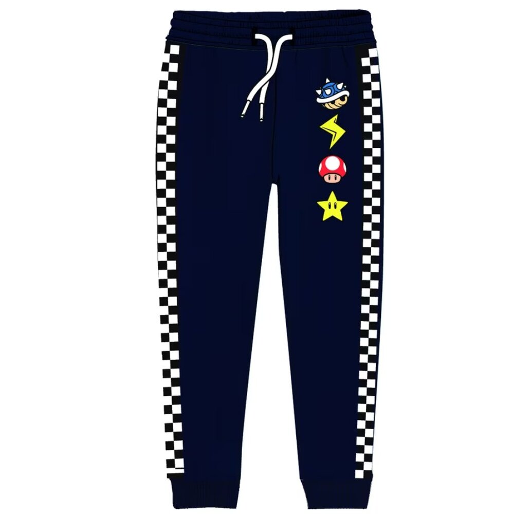 Super Mario Kart Boys Active Jogger Pants, Sizes L & XL - New with Tags